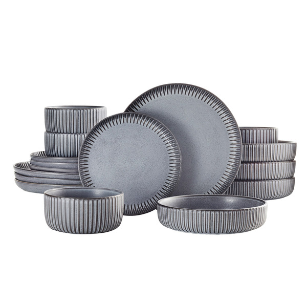Maison Neuve 16 Piece Windsor Stoneware Dinnerware Set