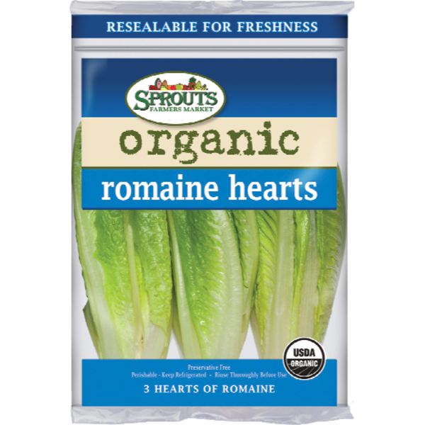 Organic Romaine Hearts