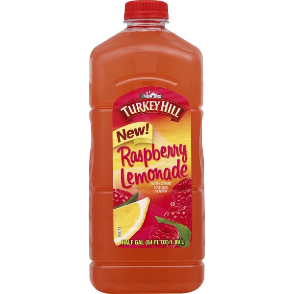Turkey Hill Raspberry Lemonade with Other Natural Flavor (0.5 gal