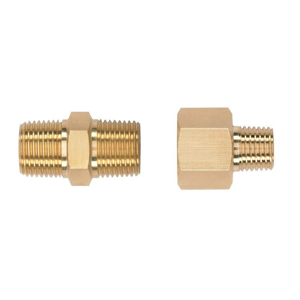 Ryobi 1/4 In. Male Npt X 3/8 In. Mnpt Coupler Kit For Most Gas And Electric Pressure Washer Brands Up To 4000 Psi