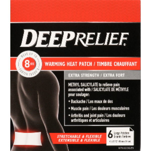DEEP RELIEF 480368 Ultra Strength Neck Shoulder & Back Pain Relief ...