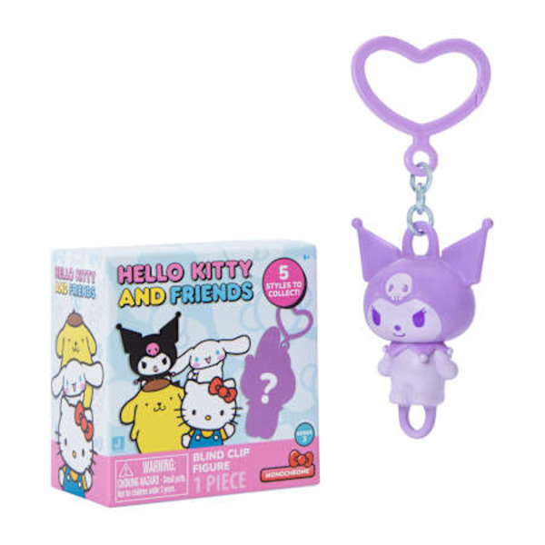 Five Below Hello Kitty & Friends Sanrio Monochrome Clip Figure