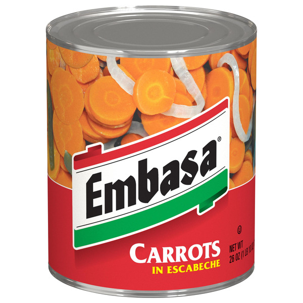 EMBASA Carrots en Escabeche, 26 OZ