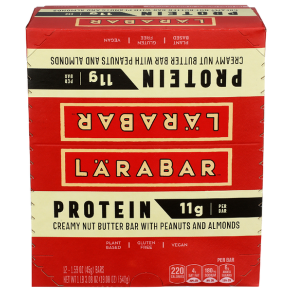 Larabar Cinnamon Nut Protein Bar 12 Pack Case