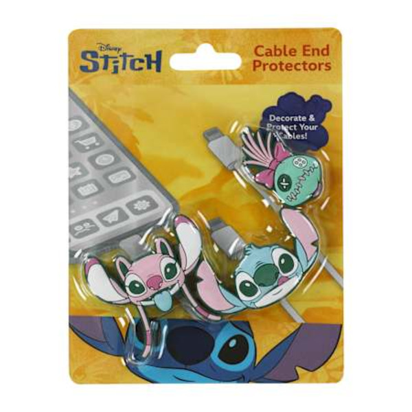 Disney Stitch Cable End Protectors