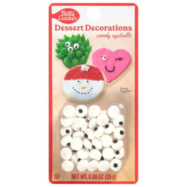 Betty Crocker Candy Eyeballs Dessert Decorations