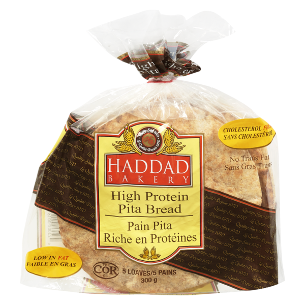 Haddad High Protein Pita Bread (300 g) from Loblaws Instacart