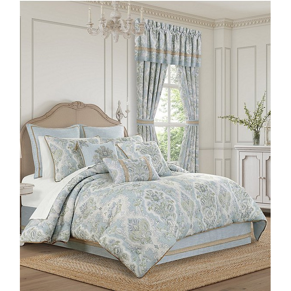 J. Queen New York Pasadena Floral Damask Oversized Comforter Set