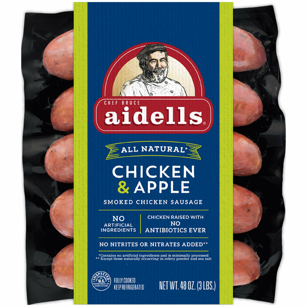 Chicken & Apple Sausage, 3 lbs