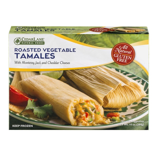 Cedarlane Foods Gluten Free Tamales Roasted Vegetable (10 oz) Instacart