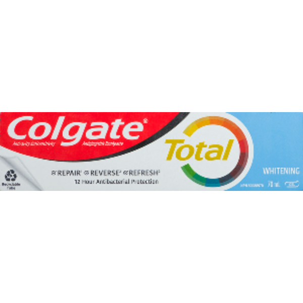 Colgate Total Whitening Toothpaste Same-Day Delivery | Rexall