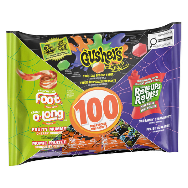 Betty Crocker Gushers, Fruit by the Foot & Fruit Roll-Ups Minis Variety Pack