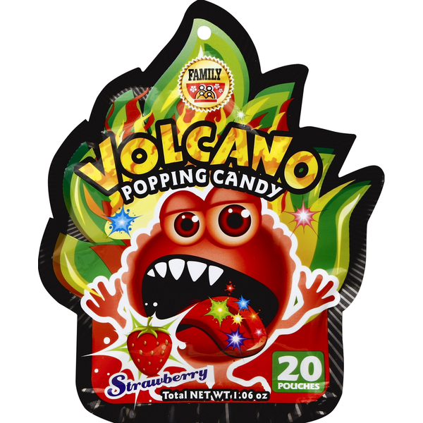Family Candy, Popping, Volcano, Strawberry Same-Day Delivery | Don