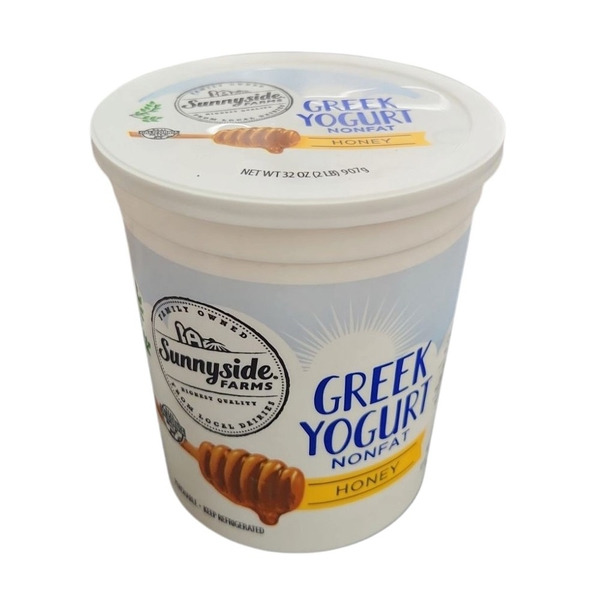 Sunnyside Farms Honey Nonfat Greek Yogurt Same-Day Delivery or