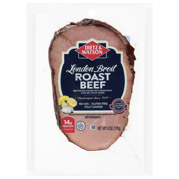 Dietz & Watson London Broil Roast Beef Same-Day Delivery or Pickup