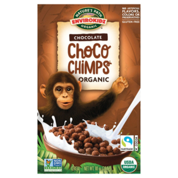 EnviroKidz Crispy Rice Fruity Burst Choco Chimps Cereal Same-Day