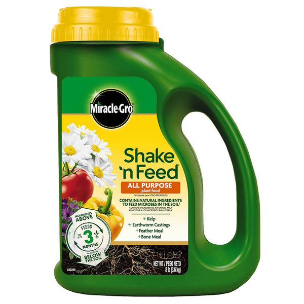 Miracle-Gro Shake 'n Feed All Purpose Plant Food 8 lbs