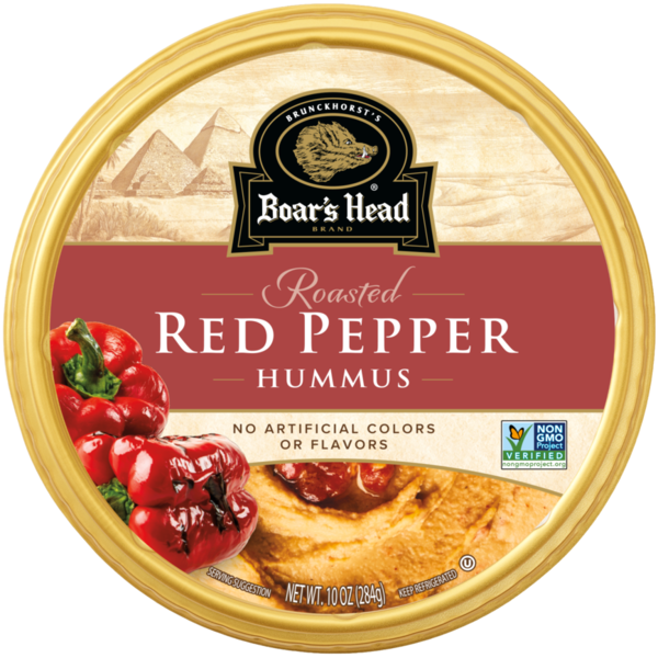 Boar's Head Roasted Red Pepper Hummus
