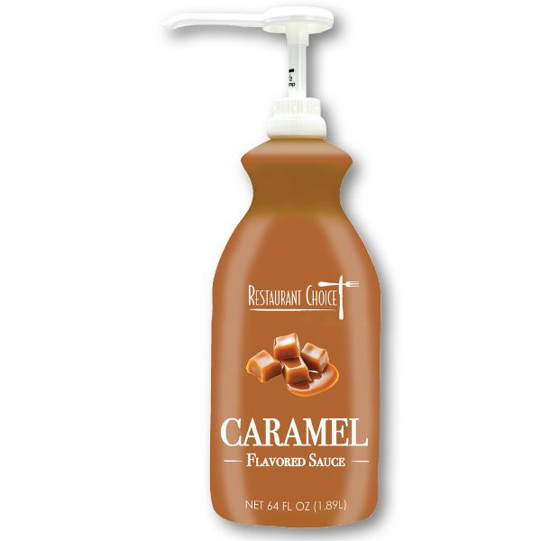 RESTAURANT CHOICE - CARAMEL SAUCE - 64OZ