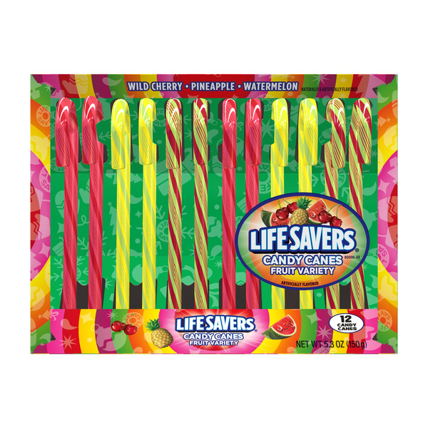Life Savers Candy Canes, Christmas Candy Same-Day Delivery or