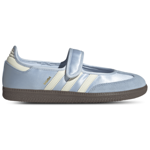 adidas Women's Originals Samba Jane Shoes, Size 6 - Crystal Sky/Cream/Gum