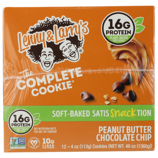 Lenny & Larry's Complete Peanut Butter Chocolate Chip Cookies