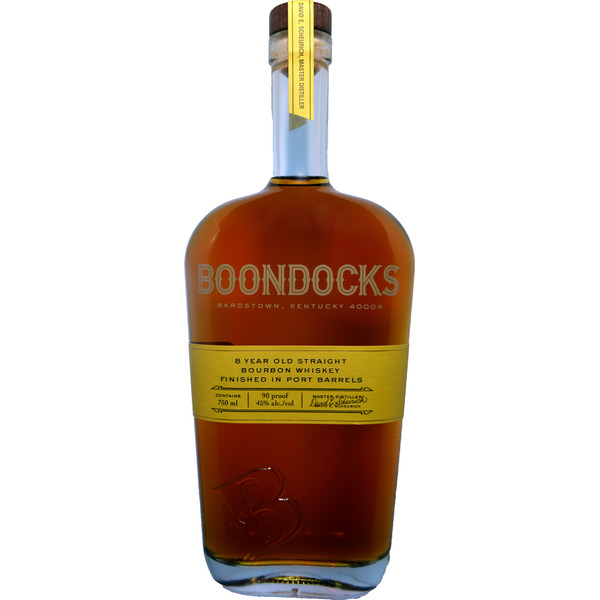 Bourbon  8年 750ml 箱付き Boondocks Bourbon, 8 Year Old Same-Day Delivery | Binny's Beverage