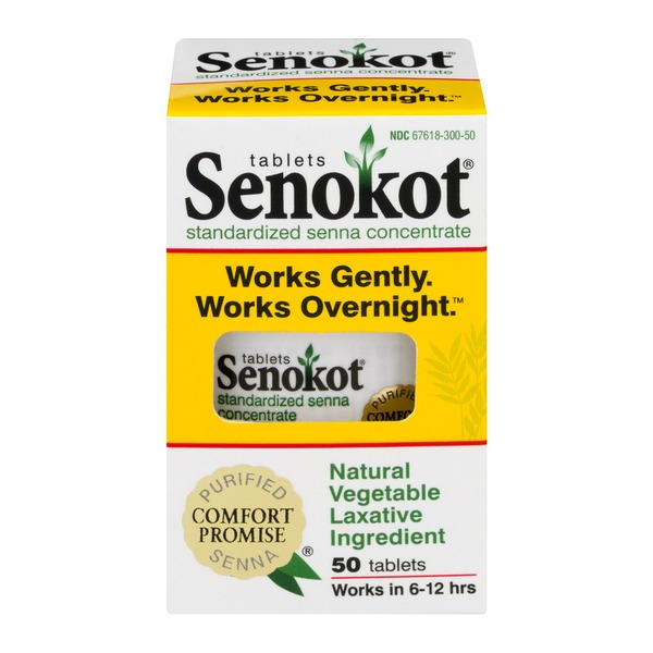 Senokot Laxative 50 Ct 50 Ct Instacart