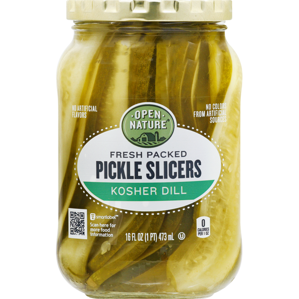 Open Nature Pickle Slicers, Kosher Dill