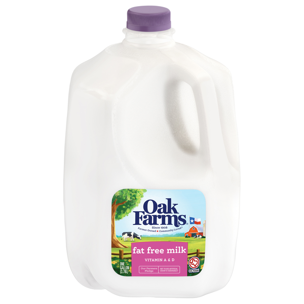 Oak Farms Fat Free Milk