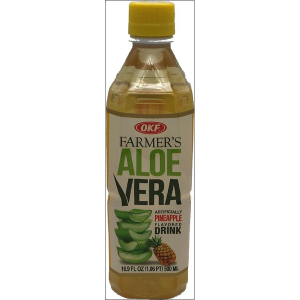 OKF Pineapple Flavored Aloe Vera Drink Same-Day Delivery | Food Bazaar