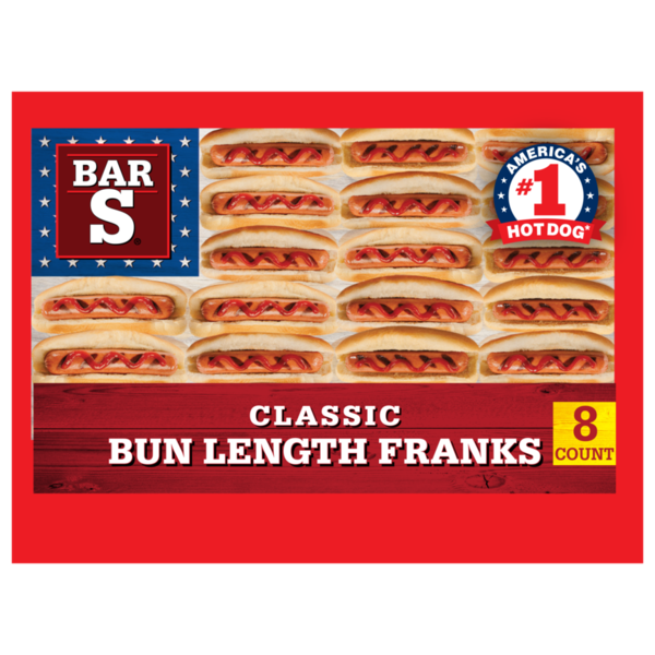 Bar-S Classic Bun Length Franks