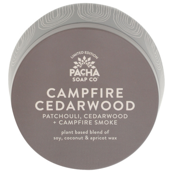Pacha Soap Co. Campfire Cedarwood Candle - Thumbnail 3