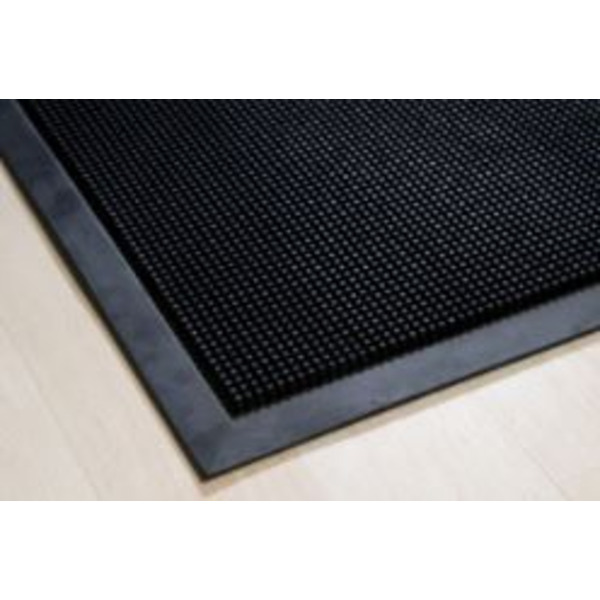 Black Entrance Scraper Mat