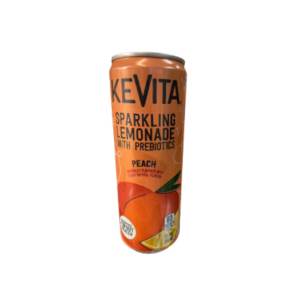 KeVita Peach Sparkling Lemonade with Prebiotics Same-Day Delivery