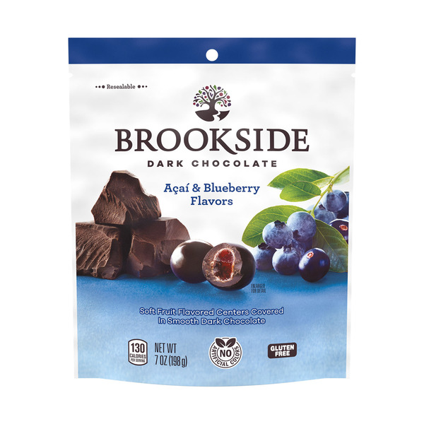 BROOKSIDE Dark Chocolate, Acai and Blueberry Flavored Snacking