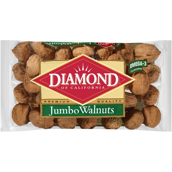 Diamond Jumbo Walnuts (16 oz) Instacart