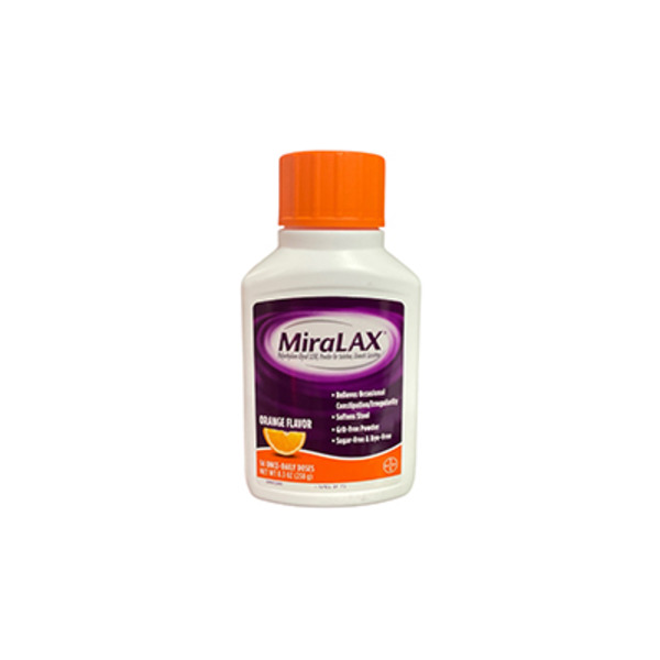 semaglutide miralax MiraLAX Orange Flavor Osmotic Laxative