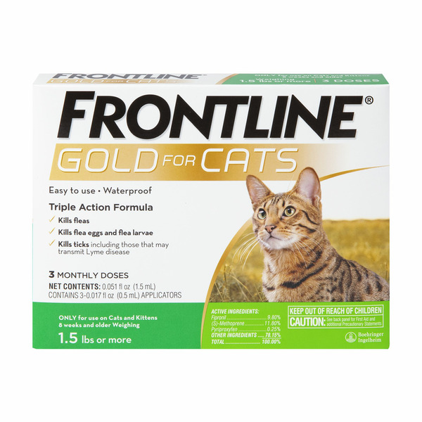 PetSmart FRONTLINE Gold Flea Tick Treatment For Cats Same-Day