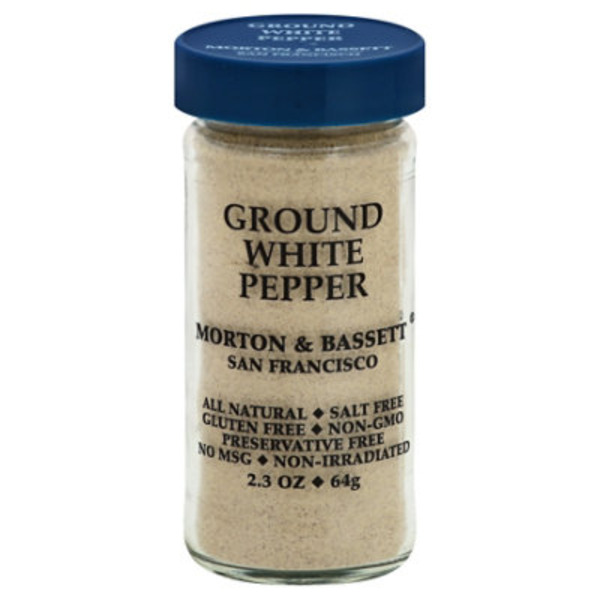 Morton & Bassett Spices White Pepper, Ground