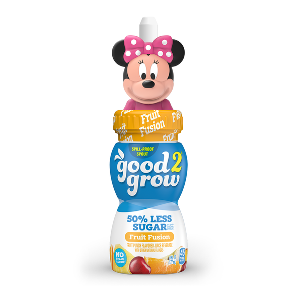 good2grow 50% Less Sugar, Fruit Fusion Juice, Character Tops Vary