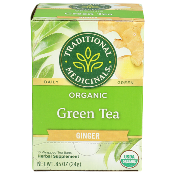 Traditional Medicinals Organic Green Tea with Ginger