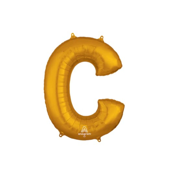 Anagram INFLATED 32" Gold Letter Foil Balloon