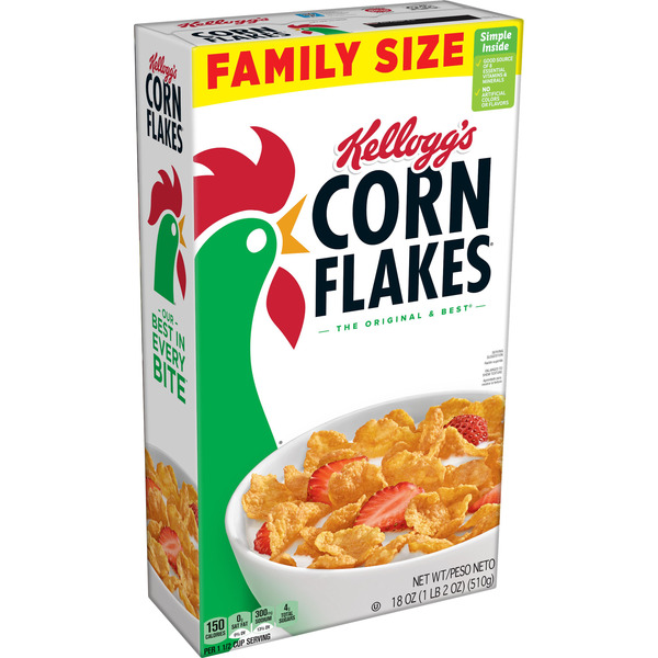 Kellogg's - Corn Flakes Cereal - 6/18 oz