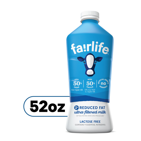 fairlife 2% Reduced Fat Ultra-Filtered Milk, Lactose Free Same-Day