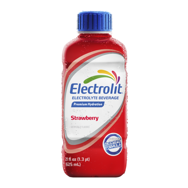 Electrolit Strawberry, Electrolyte Beverage, Premium Hydration