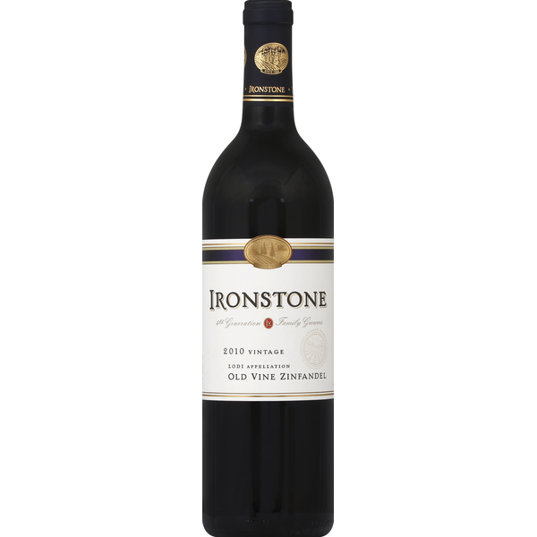 Ironstone Vineyards Old Vine Zinfandel, Lodi Appellation,Vintage