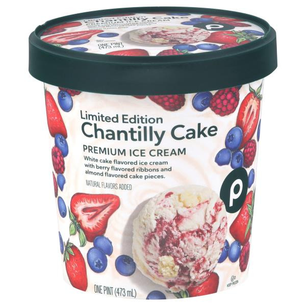 Publix Chantilly Cake Premium Ice Cream Same-Day Delivery or Pickup ...