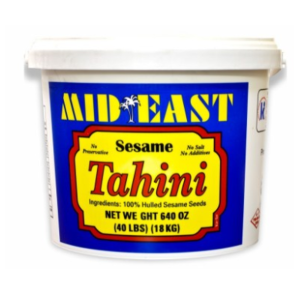 Mid-East - Imported Tahini Ground Sesame Spread - 40 lb Tub