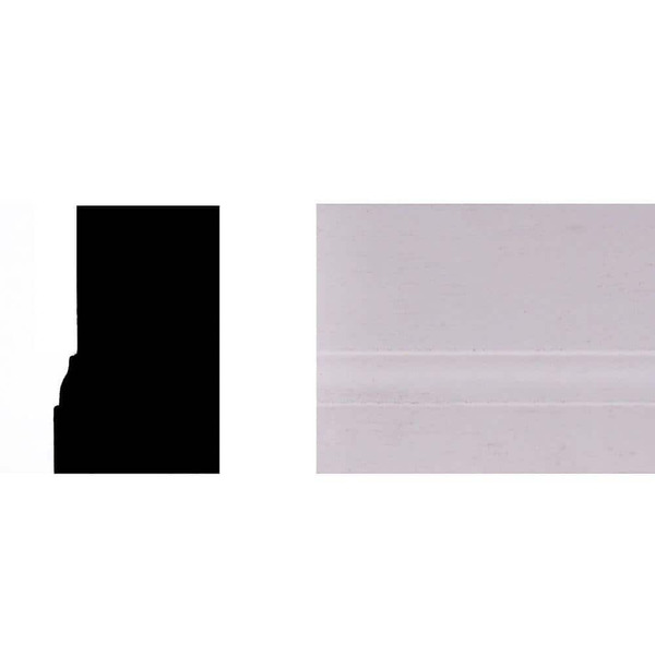 Builders Choice Lwm 180 1-1/4 In. X 2 In. Primed Finger-jointed Pine Brick Moulding